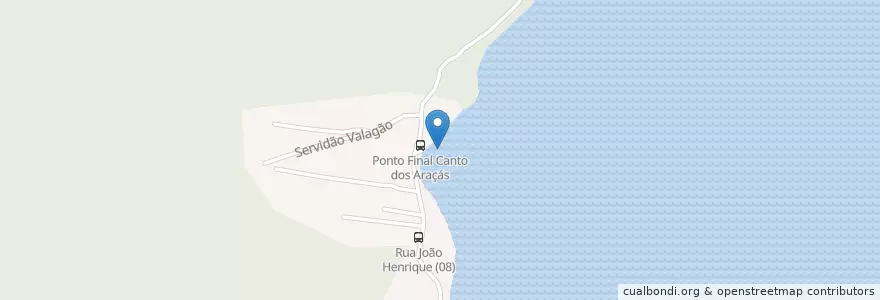 Mapa de ubicacion de Ponto 3 en Бразилия, Южный Регион, Санта-Катарина, Microrregião De Florianópolis, Região Geográfica Intermediária De Florianópolis, Флорианополис.