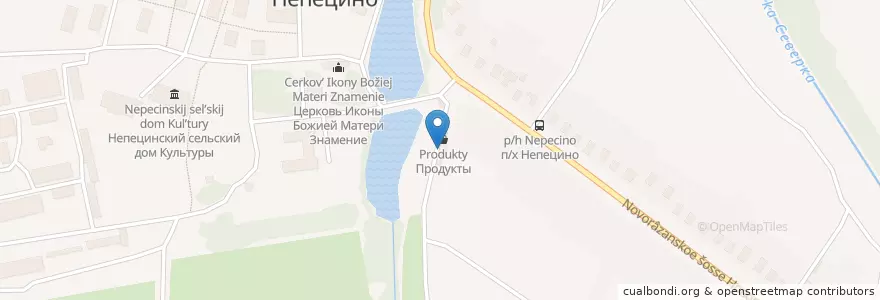 Mapa de ubicacion de Лотос en Russland, Föderationskreis Zentralrussland, Oblast Moskau, Коломенский Городской Округ.