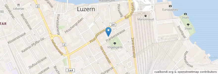Mapa de ubicacion de Max en スイス, Luzern, Luzern.
