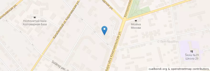 Mapa de ubicacion de Школа № 23 Закрыта en Rusland, Centraal Federaal District, Oblast Orjol, Орловский Район, Городской Округ Орёл.