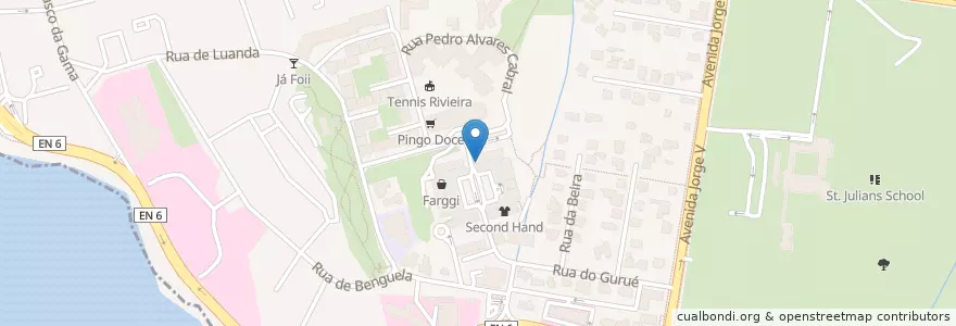 Mapa de ubicacion de Novo Banco en Portugal, Área Metropolitana De Lisboa, Lissabon, Grande Lisboa, Cascais, Carcavelos E Parede.