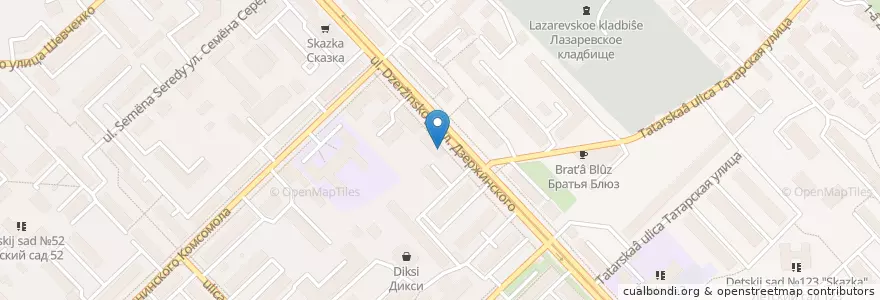 Mapa de ubicacion de почтовое отделение en Russia, Central Federal District, Ryazan Oblast, Городской Округ Рязань.