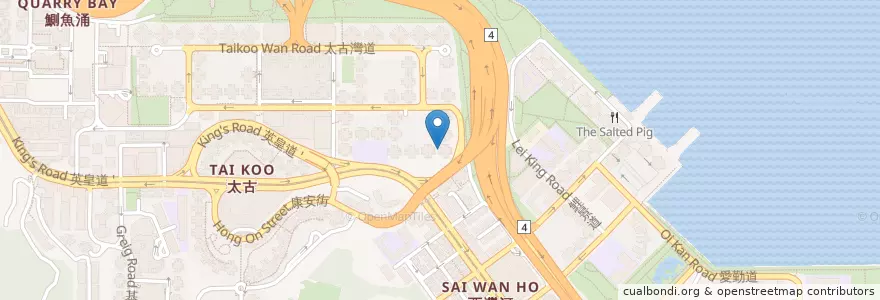 Mapa de ubicacion de Hong Kong Elim Presbyterian Church en China, Guangdong, Hong Kong, Hong Kong Island, New Territories, Eastern District.
