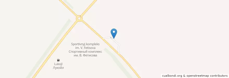 Mapa de ubicacion de Роснефть en Russland, Föderationskreis Zentralrussland, Oblast Woronesch, Бобровский Район, Городское Поселение Бобров.