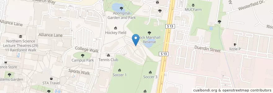 Mapa de ubicacion de Bike Cage en استرالیا, Victoria, City Of Monash.