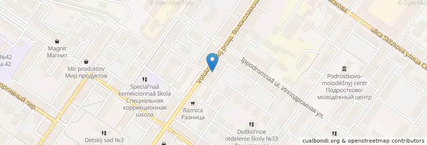 Mapa de ubicacion de Греция en Russie, District Fédéral Central, Oblast De Tver, Городской Округ Тверь, Калининский Район.