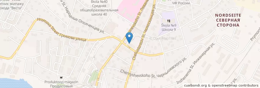 Mapa de ubicacion de Медтранзит en Russia, South Federal District, Sevastopol, Sevastopol, Нахимовский Район, Нахимовский Округ.