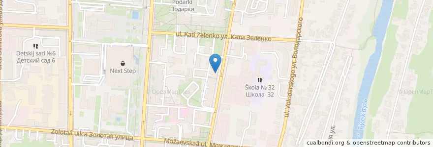 Mapa de ubicacion de ПриватБанк en Rusland, Centraal Federaal District, Oblast Koersk, Курский Район, Городской Округ Курск.