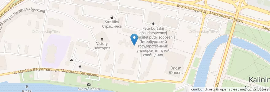 Mapa de ubicacion de Эдкар детская клиника en Russie, District Fédéral Du Nord-Ouest, Oblast De Kaliningrad, Городской Округ Калининград.