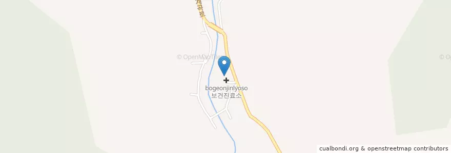 Mapa de ubicacion de 안심마을회관 en Республика Корея, Кёнсан-Намдо, 함양군.