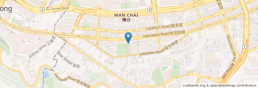Mapa de ubicacion de 修頓中心公廁 Southorn Centre Public Toilet en الصين, غوانغدونغ, هونغ كونغ, جزيرة هونغ كونغ, الأقاليم الجديدة, 灣仔區 Wan Chai District.
