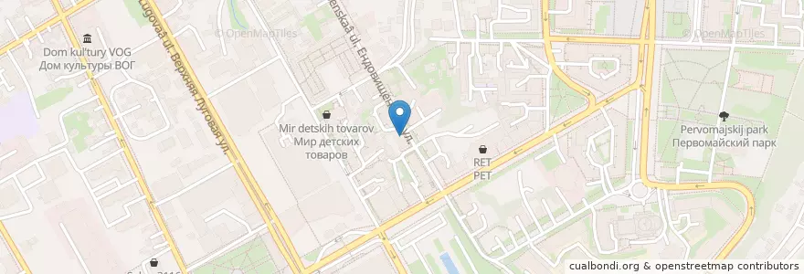 Mapa de ubicacion de Шанталь en Russland, Föderationskreis Zentralrussland, Oblast Kursk, Курский Район, Городской Округ Курск.