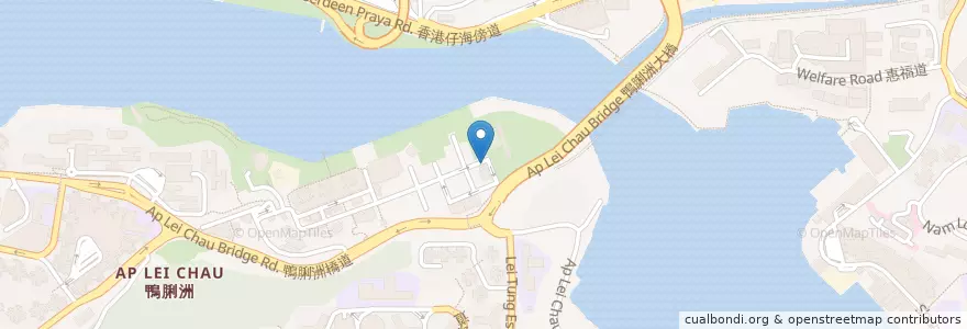 Mapa de ubicacion de 五旬節聖潔會盧亨利紀念堂 en 中国, 广东省, 香港, 香港島, 新界, 南區.
