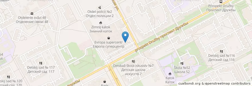 Mapa de ubicacion de Альфа-Банк en Rusland, Centraal Federaal District, Oblast Koersk, Курский Район, Городской Округ Курск.