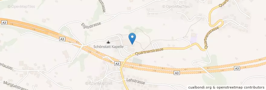 Mapa de ubicacion de Neu-Schönstatt en İsviçre, Sankt Gallen, Wahlkreis Sarganserland, Quarten.