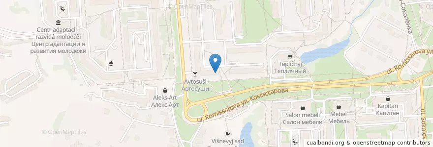 Mapa de ubicacion de Аптека 12 en Rusland, Centraal Federaal District, Владимирская Область, Городской Округ Владимир.