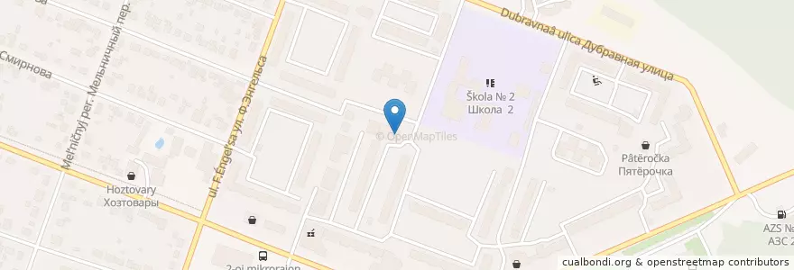 Mapa de ubicacion de Почта России en ロシア, 中央連邦管区, Тульская Область, Городской Округ Алексин.