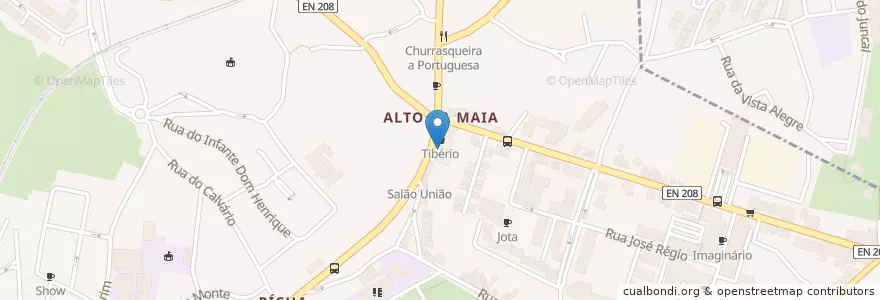 Mapa de ubicacion de Millennium bcp en 葡萄牙, 北部大區, Área Metropolitana Do Porto, Porto, Maia, Águas Santas.