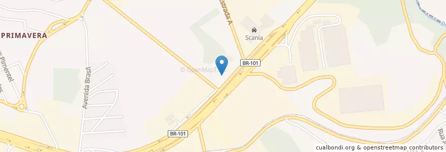 Mapa de ubicacion de Rimula en ブラジル, 南東部地域, エスピリト サント, Região Geográfica Intermediária De Vitória, Região Metropolitana Da Grande Vitória, Microrregião Vitória, Viana.