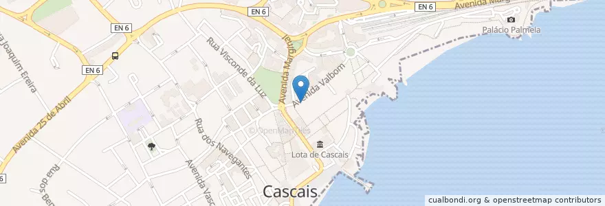 Mapa de ubicacion de Fabio Lupi - Gelateria Italiana en البرتغال, Área Metropolitana De Lisboa, Lisboa, Grande Lisboa, Cascais, Cascais E Estoril.