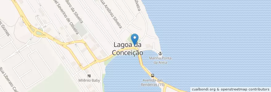 Mapa de ubicacion de Praça Pio XII en برزیل, منطقه جنوب برزیل, سانتا کاتارینا, Microrregião De Florianópolis, Região Geográfica Intermediária De Florianópolis, فلرینو پولیس.