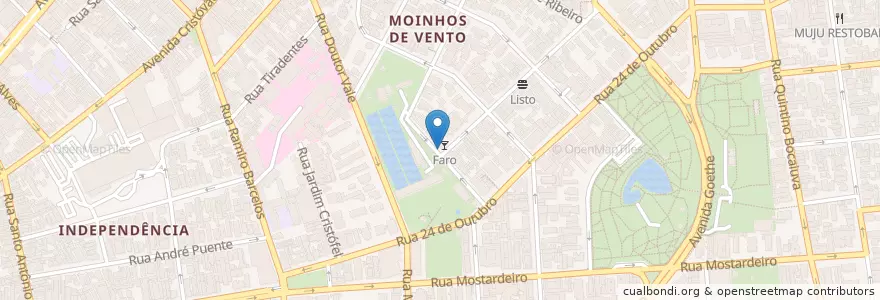 Mapa de ubicacion de DaDo Pub en 巴西, 南部, 南里奥格兰德, Região Metropolitana De Porto Alegre, Região Geográfica Intermediária De Porto Alegre, Região Geográfica Imediata De Porto Alegre, 阿雷格里港.
