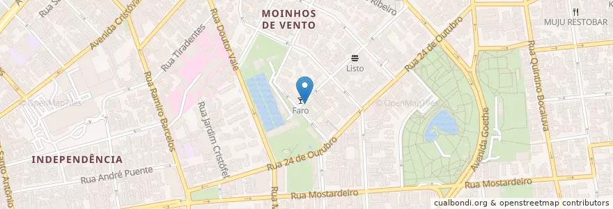 Mapa de ubicacion de Mulligan en Brasil, Região Sul, Rio Grande Do Sul, Região Metropolitana De Porto Alegre, Região Geográfica Intermediária De Porto Alegre, Região Geográfica Imediata De Porto Alegre, Porto Alegre.