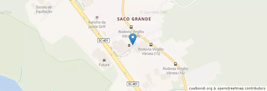Mapa de ubicacion de Quatro Estações en 브라질, 남부지방, 산타카타리나, Microrregião De Florianópolis, Região Geográfica Intermediária De Florianópolis, 플로리아노폴리스.