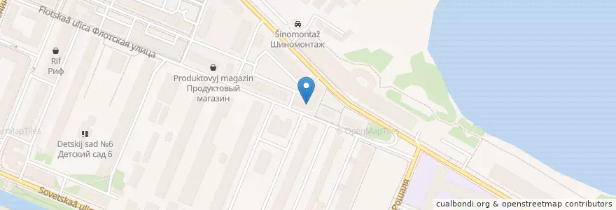 Mapa de ubicacion de Детская библиотека en Rusia, Северо-Западный Федеральный Округ, Óblast De Leningrado, San Petersburgo, Кронштадтский Район, Кронштадт.