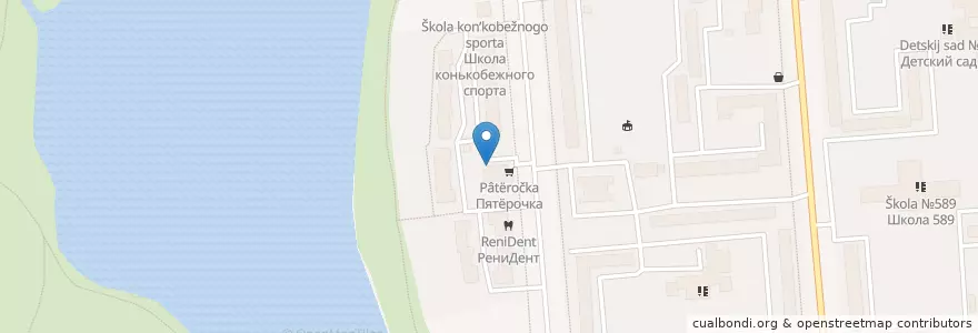 Mapa de ubicacion de Уно Моменто en Russia, Northwestern Federal District, Leningrad Oblast, Tusina District, Тельмановское Сельское Поселение, Колпинский Район.