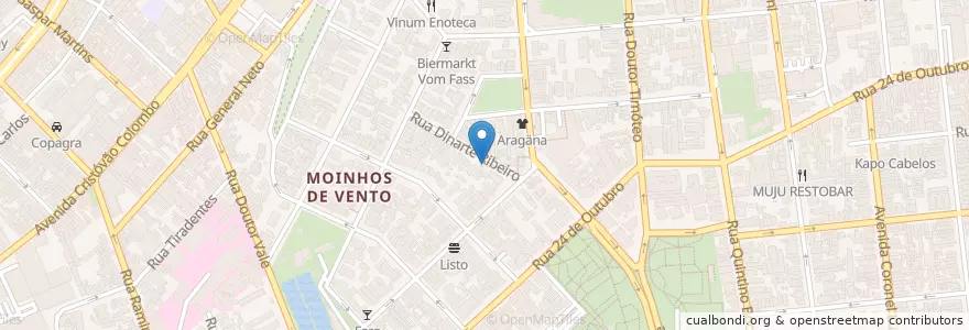 Mapa de ubicacion de Daimu en 브라질, 남부지방, 히우그란지두술, Região Metropolitana De Porto Alegre, Região Geográfica Intermediária De Porto Alegre, Região Geográfica Imediata De Porto Alegre, 포르투알레그리.