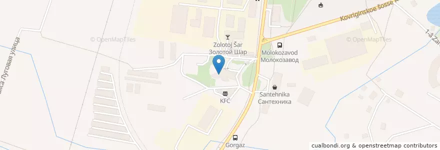 Mapa de ubicacion de Мойка en ロシア, 中央連邦管区, モスクワ州, Дмитровский Городской Округ.