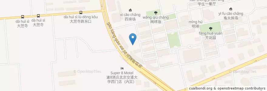 Mapa de ubicacion de 船长日记 en China, Peking, Hebei, 海淀区.