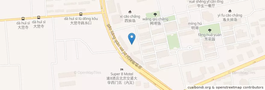 Mapa de ubicacion de 小剧场 en China, Peking, Hebei, 海淀区.