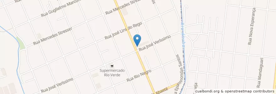 Mapa de ubicacion de Banco do Brasil en 巴西, 南部, 巴拉那, Região Geográfica Intermediária De Curitiba, Região Metropolitana De Curitiba, Microrregião De Curitiba.