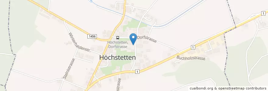 Mapa de ubicacion de Höchstetten en 瑞士, 伯尔尼, Verwaltungsregion Emmental-Oberaargau, Verwaltungskreis Emmental, Höchstetten.