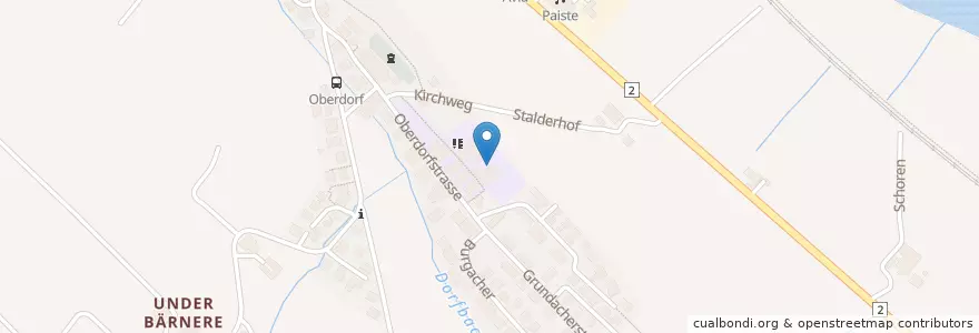Mapa de ubicacion de Nottwil en Швейцария, Люцерн, Nottwil.