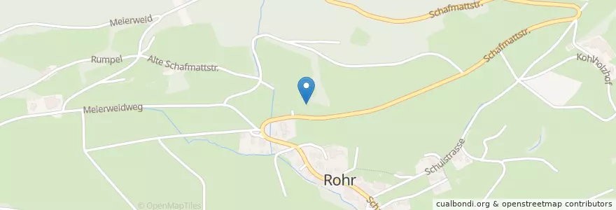 Mapa de ubicacion de Rohr (SO) en 스위스, Solothurn, Amtei Olten-Gösgen, Bezirk Gösgen, Rohr (So).
