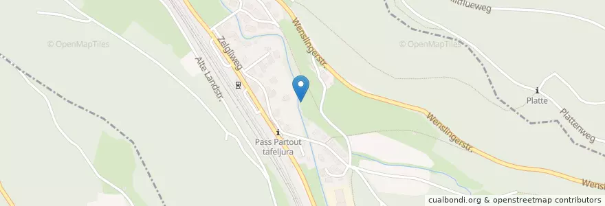 Mapa de ubicacion de Tecknau en Schweiz/Suisse/Svizzera/Svizra, Basel-Landschaft, Bezirk Sissach, Tecknau.