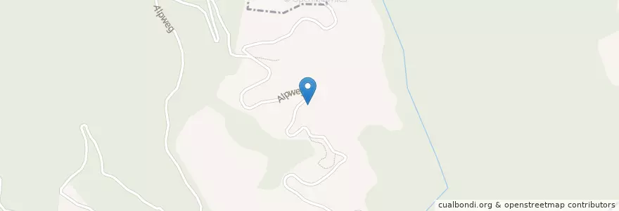 Mapa de ubicacion de Jenins en Suiza, Grisones, Landquart, Jenins.