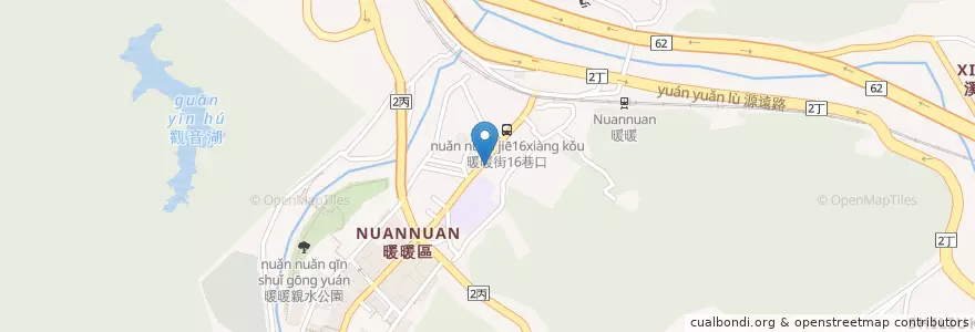 Mapa de ubicacion de 暖暖派出所 en Taiwan, 臺灣省, 基隆市, 暖暖區.