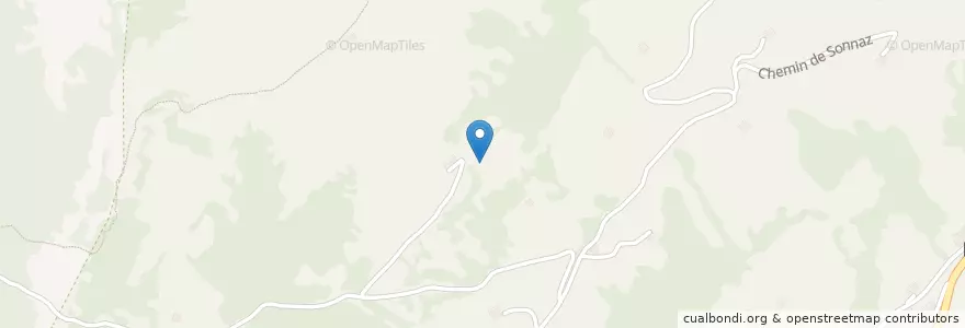Mapa de ubicacion de Ormont-Dessous en سويسرا, فود, District D'Aigle, Ormont-Dessous.