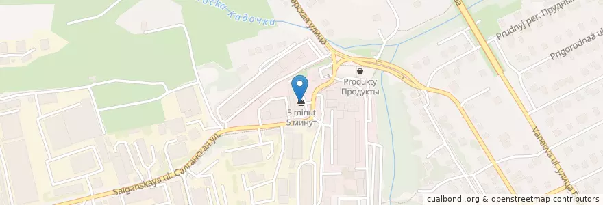 Mapa de ubicacion de 5 минут en Russland, Föderationskreis Wolga, Oblast Nischni Nowgorod, Stadtkreis Nischni Nowgorod.