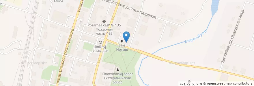 Mapa de ubicacion de Сказка en Russie, District Fédéral Du Nord-Ouest, Oblast De Léningrad, Лужский Район, Лужское Городское Поселение.