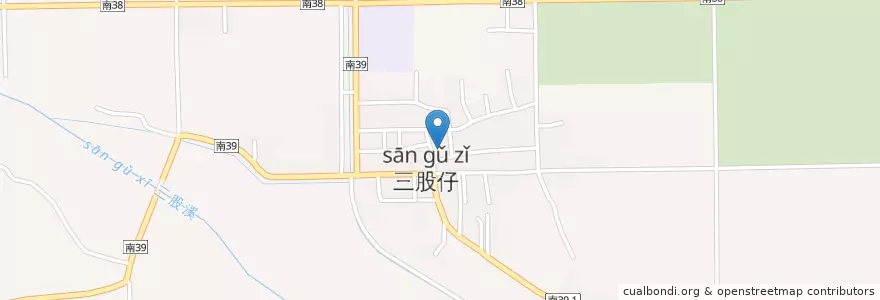 Mapa de ubicacion de 龍德宮 en تایوان, 臺南市, 七股區.