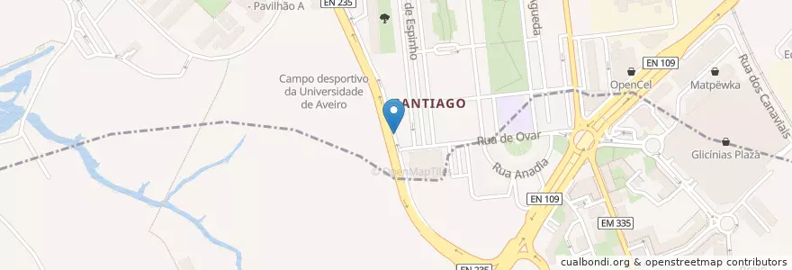 Mapa de ubicacion de Cardiologia Clisacor en Portugal, Aveiro, Mitte, Baixo Vouga, Aveiro, Glória E Vera Cruz.