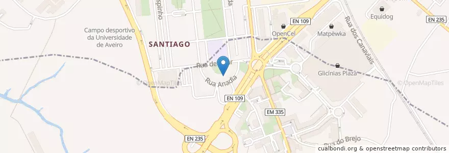 Mapa de ubicacion de Tacho Pronto en Португалия, Aveiro, Центральный Регион, Baixo Vouga, Aveiro, Glória E Vera Cruz.