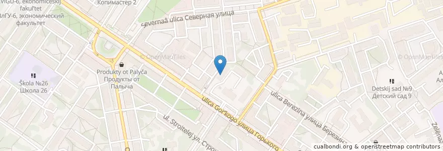 Mapa de ubicacion de Солидарность en ロシア, 中央連邦管区, Владимирская Область, Городской Округ Владимир.