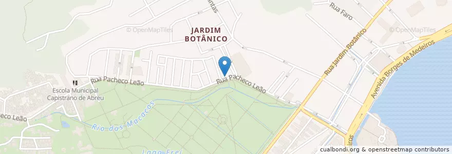 Mapa de ubicacion de Pacheco Leão en Brasile, Regione Sudest, Rio De Janeiro, Região Metropolitana Do Rio De Janeiro, Região Geográfica Imediata Do Rio De Janeiro, Região Geográfica Intermediária Do Rio De Janeiro, Rio De Janeiro.