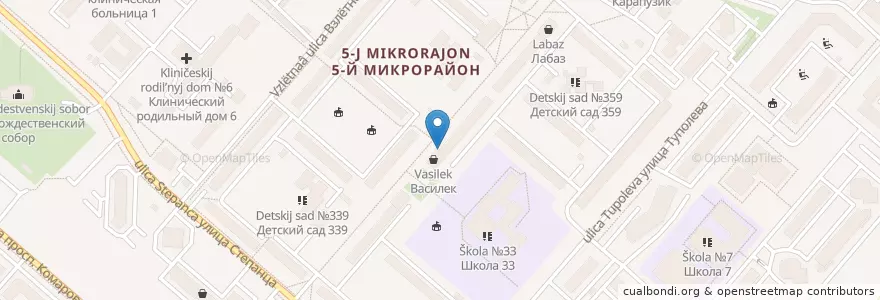Mapa de ubicacion de Здоровей en Rusia, Distrito Federal De Siberia, Omsk, Омский Район, Городской Округ Омск.